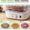 Nutrichef maisto džiovyklė 250 W, 5 keičiamos padėklos, temperatūra iki 82 °C PKFD06