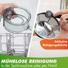 Nutrilovers sulčiaspaudė su plieniniu XXL sieteliu, išoriniu nuosėdų indu, 800 W, QUICK-JUICER MAX