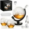 Oak &amp; Steel – „Globe“ viskio dekanteris