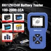 OBDResource automobilio akumuliatoriaus testeris 6–24 V, 100–2000 CCA BR502