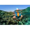 Ocean Reef pilno veido nardymo kaukė su kvėpavimo vamzdeliu, panoraminis 180° matymo kampas, QR+