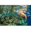 Ocean Reef pilno veido nardymo kaukė su kvėpavimo vamzdeliu, panoraminis 180° matymo kampas, QR+