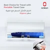 Oclean soninis elektrinis dantų šepetėlis TravelGo Flow Set Mėlyna, 5 režimai, IPX7