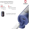 Oclean soninis elektrinis dantų šepetėlis X Lite, IPX7, 5 režimai, mėlynas, XLiteBlau
