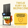 OKKÖBI automatinės saulės energija maitinamos vištidės durys su LCD ekranu OKCHI9302