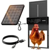 OKKÖBI automatinės saulės energija maitinamos vištidės durys su LCD ekranu OKCHI9302