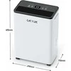 OKYUK 12 l elektrinis oro sausintuvas su higrostatu, 190 W, 2.5 l bakelis, baltas