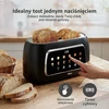 Olvy 4 riekelių skrudintuvas su LCD laikmačiu, 1500 W, 6 skrudinimo lygiai, T-40T