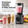 Olvy kokteilių plaktuvas su stikliniu 1.5 l indu, 1000 W, 9 greičiai, BL640C