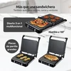 Olvy kontaktinis grilis ir sumuštinių keptuvas XL 2000 W, 4 sumuštiniams, ZJ-529