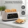 Olvy skrudintuvas 4 riekėms su LCD ekranu, laikmačiu, 1500 W, T-40T
