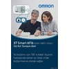 Omron žastinis kraujospūdžio matuoklis su AFib aptikimu ir Bluetooth HEM-7380T1-EOSL