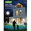 One Fire lauko LED saulės šviestuvas su judesio jutikliu, 2 W, IP65, 248 LED, rinkinys 4 vnt.