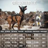 OneTigris šunų petnešos T-Bone S dydžio, juodos, iš 1000D nailono DG-XBD07A-BKS