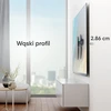 ONKRON fiksuotas sieninis televizoriaus laikiklis 43–85 col., iki 68,2kg, VESA 75 × 75–600 × 400, FM6