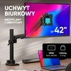 ONKRON monitoriaus laikiklis su dujine spyruokle 17–42 col., iki 15 kg, VESA G70-B