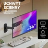 ONKRON sieninis laikiklis televizoriui ir monitoriui 13–34 col., iki 8kg, VESA 100 × 100, G150-B