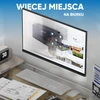 ONKRON sieninis laikiklis televizoriui ir monitoriui 13–34 col., iki 8kg, VESA 100 × 100, G150-B