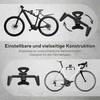 Optio Cycle sieninis dviračio laikiklis, sulankstomas, apkrova iki 32 kg, Bike Rack Wall Mount