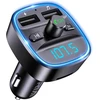 ORIA FM Bluetooth siųstuvas automobiliui su USB įkrovikliu QC 3.0, Bluetooth 5.3