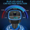 ORIA FM Bluetooth siųstuvas automobiliui su USB įkrovikliu QC 3.0, Bluetooth 5.3
