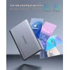 ORICO 2,5 col. SATA HDD ir SSD išorinis dėklas USB-C 3.2 Gen 2, 6 TB, DD25C3
