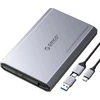 ORICO 2,5 col. SATA HDD ir SSD išorinis dėklas USB-C 3.2 Gen 2, 6 TB, DD25C3