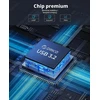 ORICO 2,5 col. SATA HDD ir SSD išorinis dėklas USB-C 3.2 Gen 2, 6 TB, DD25C3