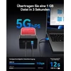 ORICO išorinė SATA HDD ir SSD dokavimo stotelė USB 3.0, 5 Gb/s, iki 24 TB, 6518