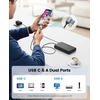 ORICO išorinis 2.5 ir 3.5 col. SATA HDD bei SSD dėklas USB-C 5 Gb/s DDL35-C3-BK