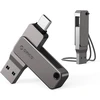 ORICO USB atmintinė 128 GB su USB-C ir USB-A jungtimis, USB 3.2 Gen 1, EB05