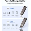 ORICO USB atmintinė 128 GB su USB-C ir USB-A jungtimis, USB 3.2 Gen 1, EB05