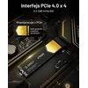 ORICO vidinis 1 TB M.2 NVMe SSD, PCIe 4.0 x4, iki 7400 MB/s, e7400-1TB
