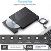 ORIGBELIE išorinis CD/DVD įrašymo įrenginys USB 3.0, USB-C, 8x DVD, BT669