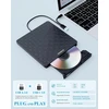 ORIGBELIE išorinis CD/DVD įrašymo įrenginys su USB 3.0 ir USB-C TP520