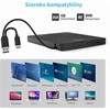ORIGBELIE išorinis CD/DVD įrašymo įrenginys USB 3.0, USB-C, 8x DVD, BT669