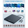 ORIGBELIE išorinis CD/DVD įrašymo įrenginys su USB 3.0 ir USB-C TP520