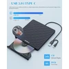 ORIGBELIE išorinis CD/DVD įrašymo įrenginys su USB 3.0 ir USB-C TP520