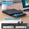 ORIGBELIE išorinis CD/DVD įrašymo įrenginys USB 3.0 ir USB-C, 24x/8x BT668