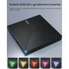 ORIGBELIE išorinis CD/DVD ±RW įrenginys su USB 3.0 ir USB-C jungtimis TP620-Juodas