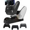 Orzly dviguba USB-C valdiklių įkrovimo stotelė, skirta PS5, XBOX ir Switch, STADIADOCK
