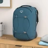 Osprey moteriškas kelioninis kuprinė Fairview 40, 40 l, nešiojamojo kompiuterio skyrius, nugaros diržai