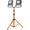 OSRAM LED darbinis prožektorius ant stovo su dviem galvutėmis, 2 × 50 W, 9000 lm, 4000 K, 4099854659638