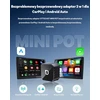 OTTOCAST bevielis CarPlay ir Android Auto adapteris Mini Pot 2026, 2.4G/5G, automatinis jungimas