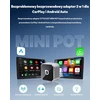 Ottocast bevielis CarPlay ir Android Auto adapteris, USB-A/USB-C, 2.4G+5G Mini Cube, modelis 2026