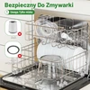 OUSFOT elektrinis maisto smulkintuvas, 1,8 l stiklinė talpa, 500 W, 2 greičiai, Y-JR76
