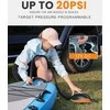 OutdoorMaster elektrinė oro pompa SUP, 20 PSI, 12 V automobilinė jungtis, The Dolphin