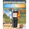 OUTDOUSE PRO termopuodelis su šiaudeliu 1,2 l, juodas, Tazza
