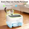PalNests automatinė savaime išsivalanti kačių kraiko dėžė XXL 13 l su Wi-Fi PN-CL05