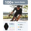 Parsonver išmanusis laikrodis Bluetooth skambinimas IP68, 1,32 colio HD ekranas, daugiau nei 100 sporto režimų, SpO2, pulsas